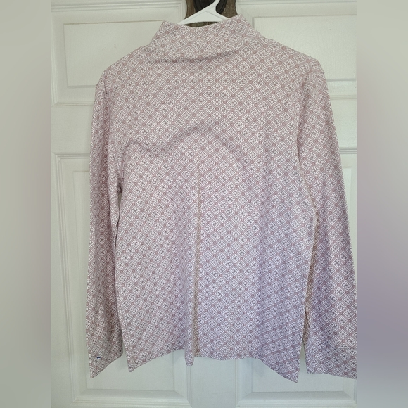 (509) Speculation Woman's Long Sleeve Turtleneck Shirt, Size: Medium Color: Pink - Picture 8 of 13